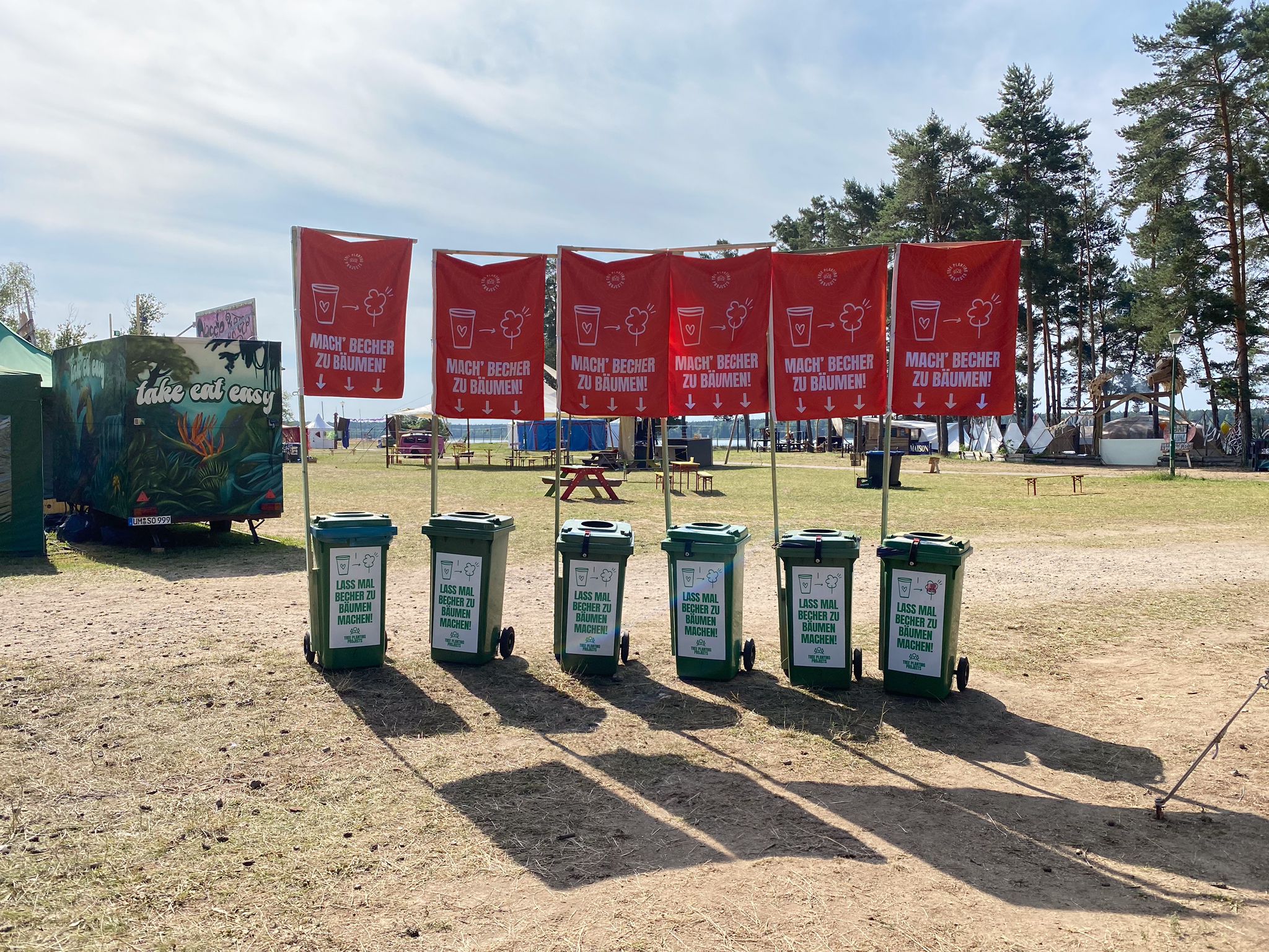 TreePlantingProjects auf dem SKALAR FESTIVAL am Helenesee